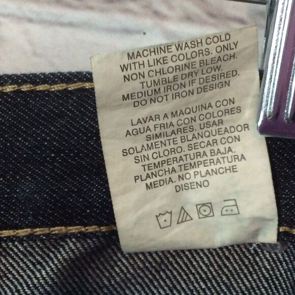 Beverly Hills Polo Club Jeans Men's Size 44 x 32 Dark Wash Denim Pockets Logo - Picture 11 of 12